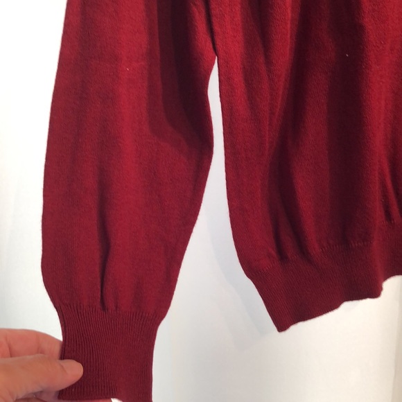Merona Burgundy Cardigan Sweater - XXL - Picture 4 of 7